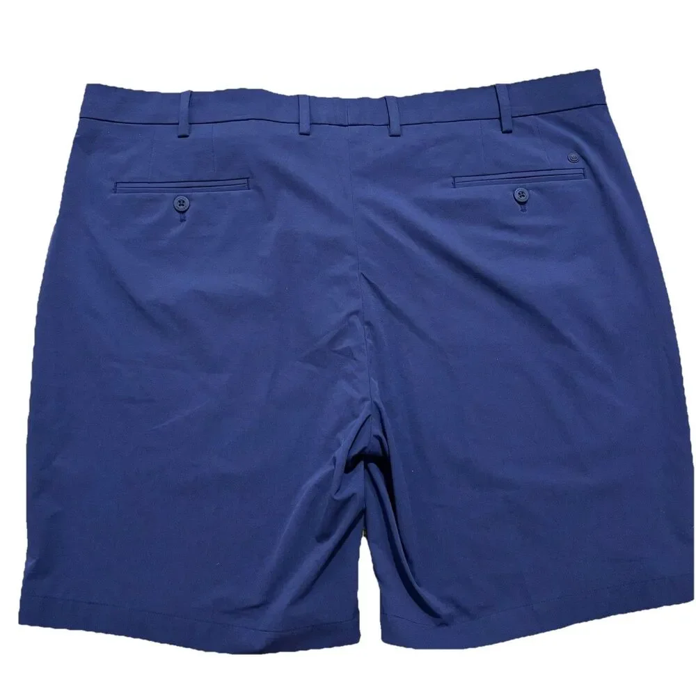 Peter Millar Crown Crafted Performance Shorts Men’s Sz 42 Navy Blue Golf NWT